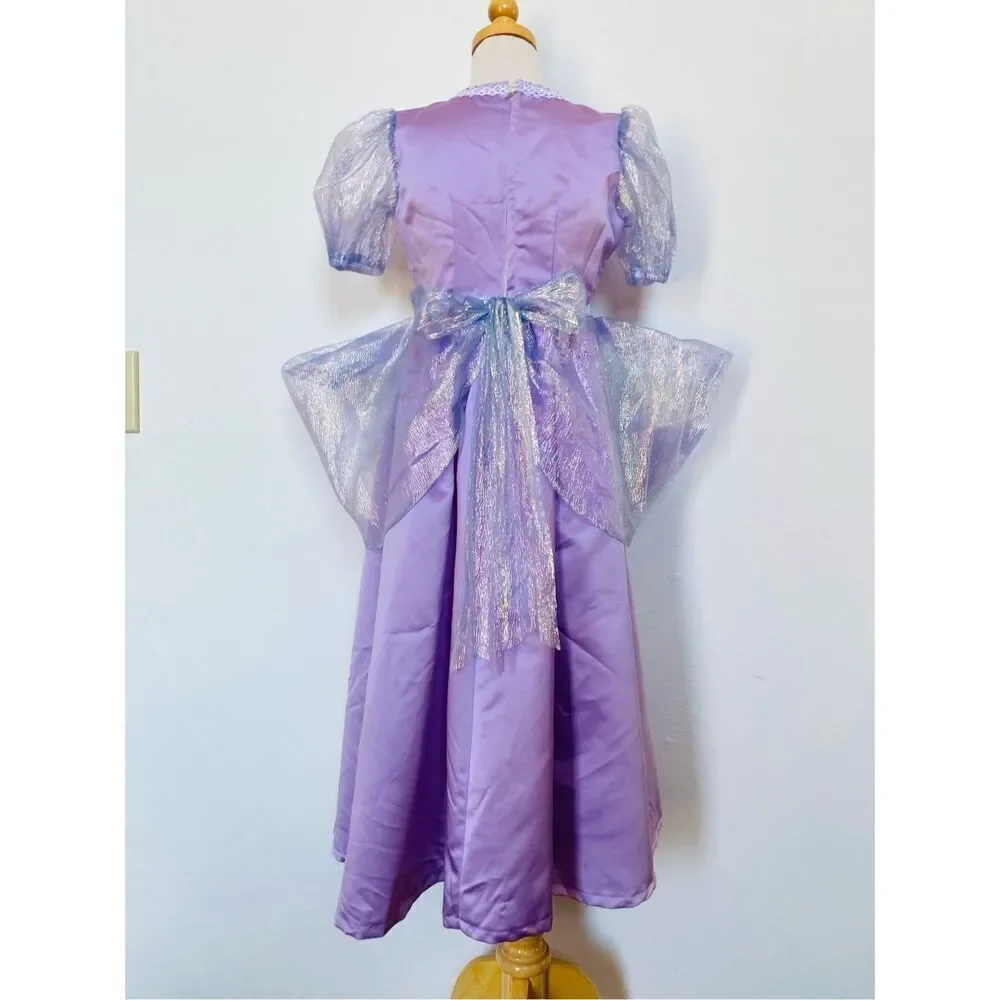Girls 8/10 Handmade Purple Princess Dress Costume